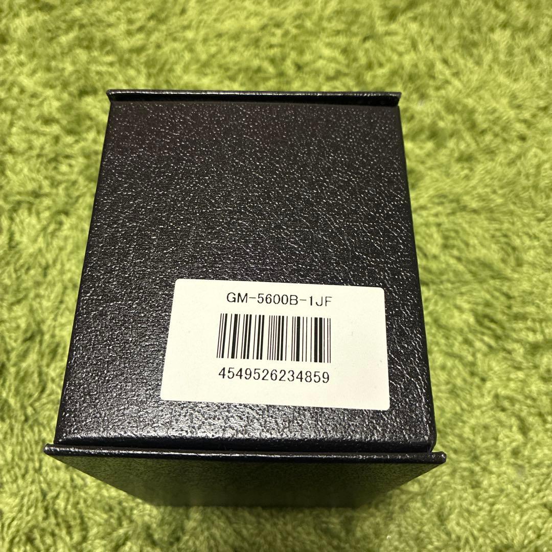 【説明書箱付き】CASIO G-SHOCK GM-5600B-1JF ブラック