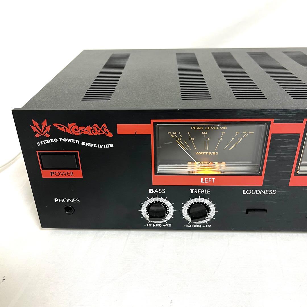 【希少品】VESTAX DJ-6000M パワーアンプ　ベスタクス