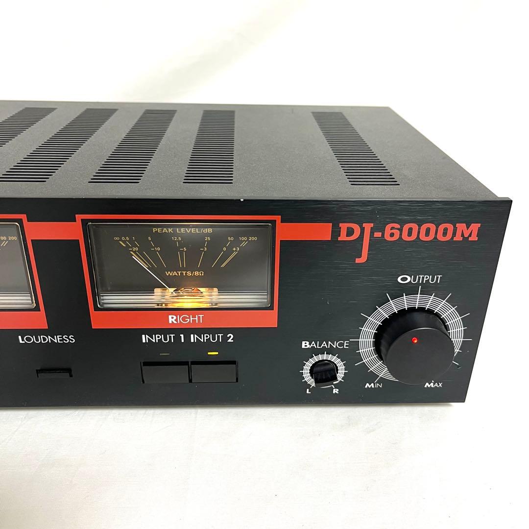 【希少品】VESTAX DJ-6000M パワーアンプ　ベスタクス