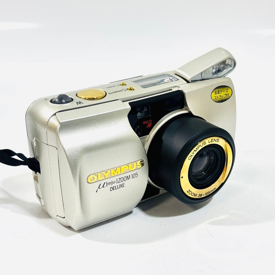 ★未使用に近い・動作品★【A1454】OLYMPUS μ ZOOM 105