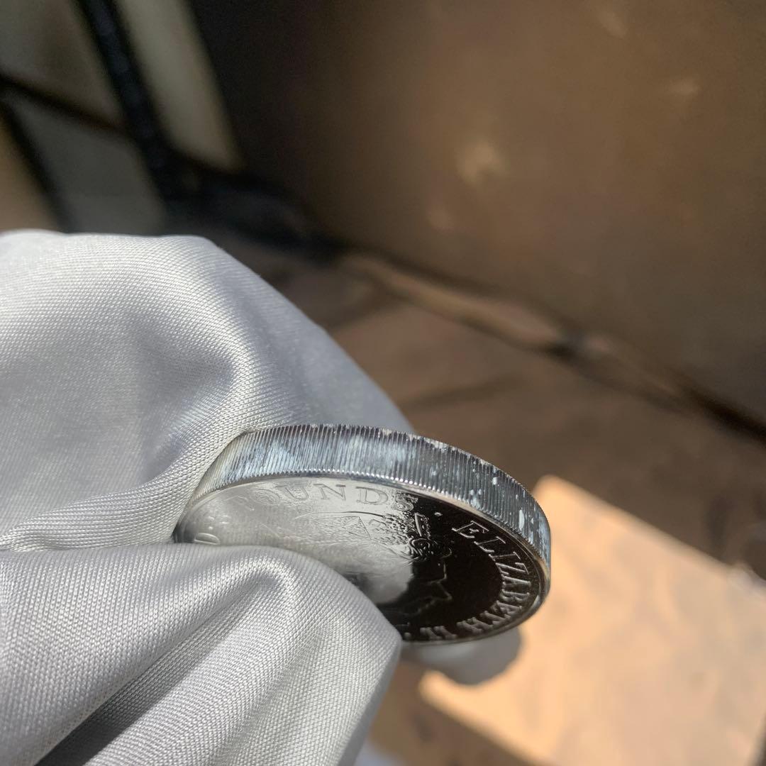 S3 純銀貨 2オンス クイーンズビースト　2016 ライオン・イングランド