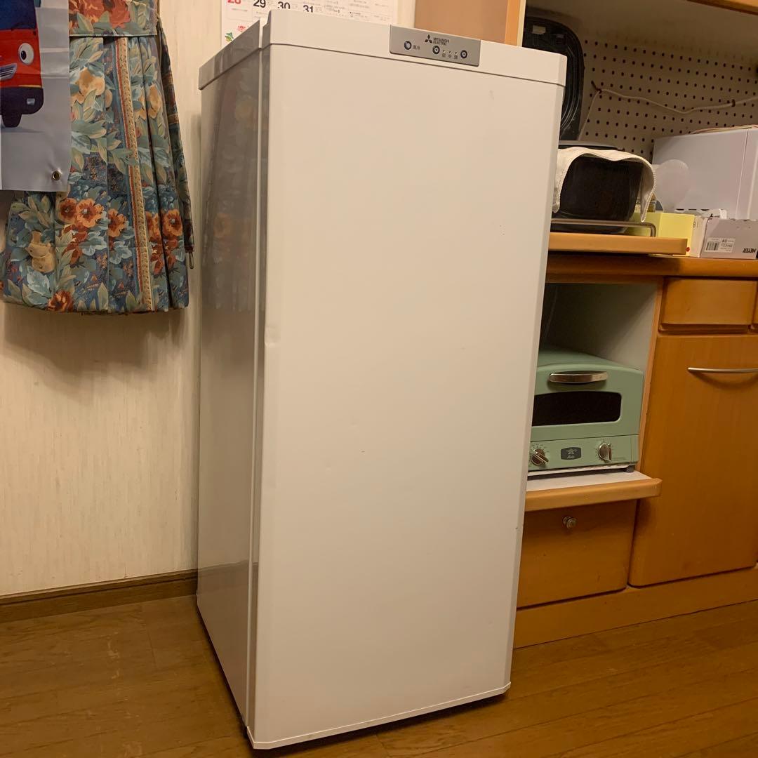 三菱 冷凍庫 MF-U12F-W1 121L 2021年 霜取り不要