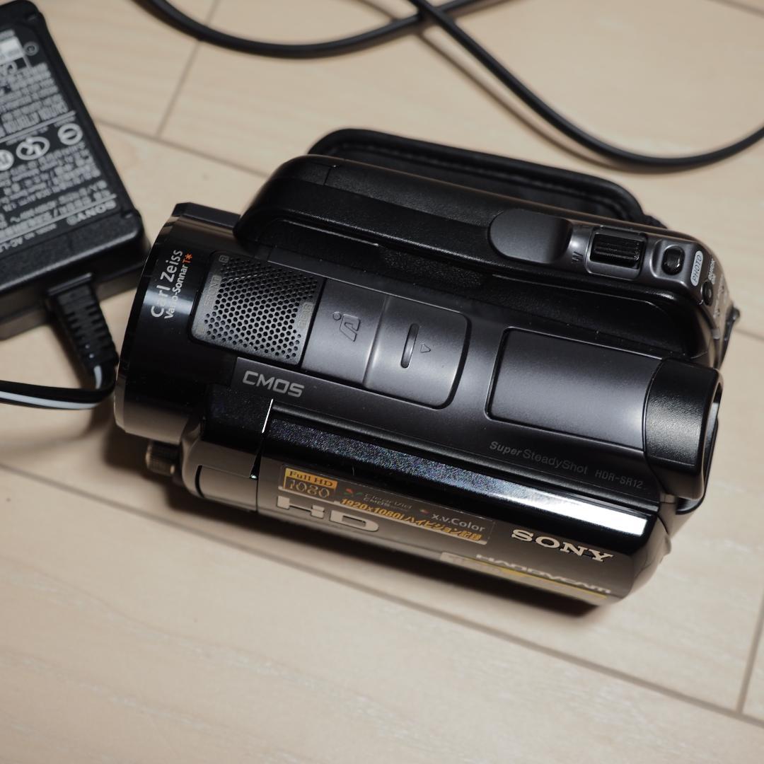 SONY HDR-SR12 フルハイビジョン　ナイトビジョン　ビデオカメラ
