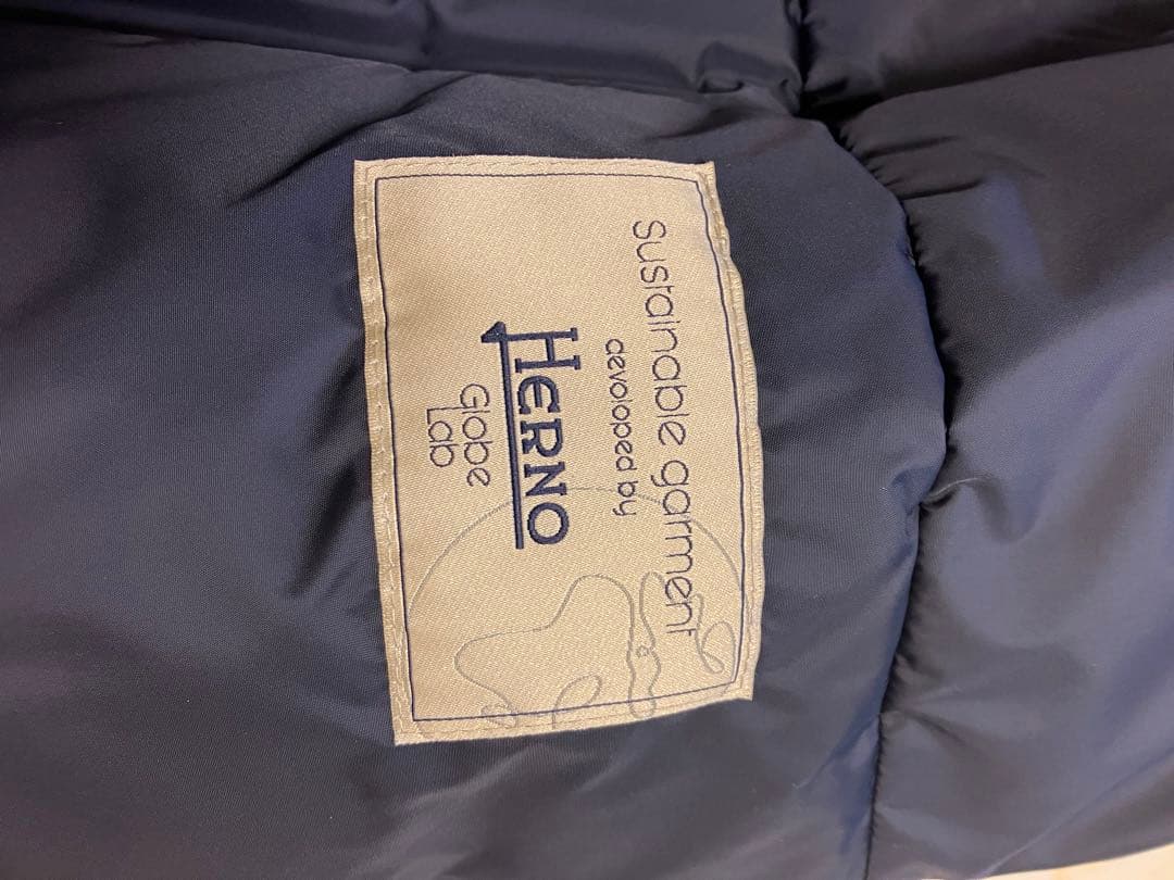 HERNO ダウンジャケット ネイビー