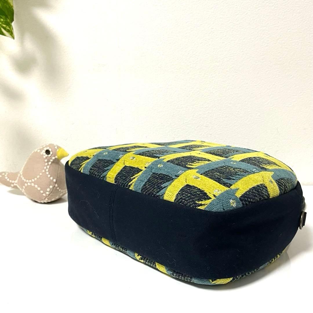 ミナペルホネン　ハンドメイドバッグ　ボストン型