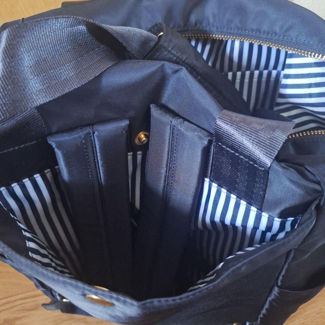 familiar マザーズリュック 廃盤 ネイビー トートバッグ ファミリア