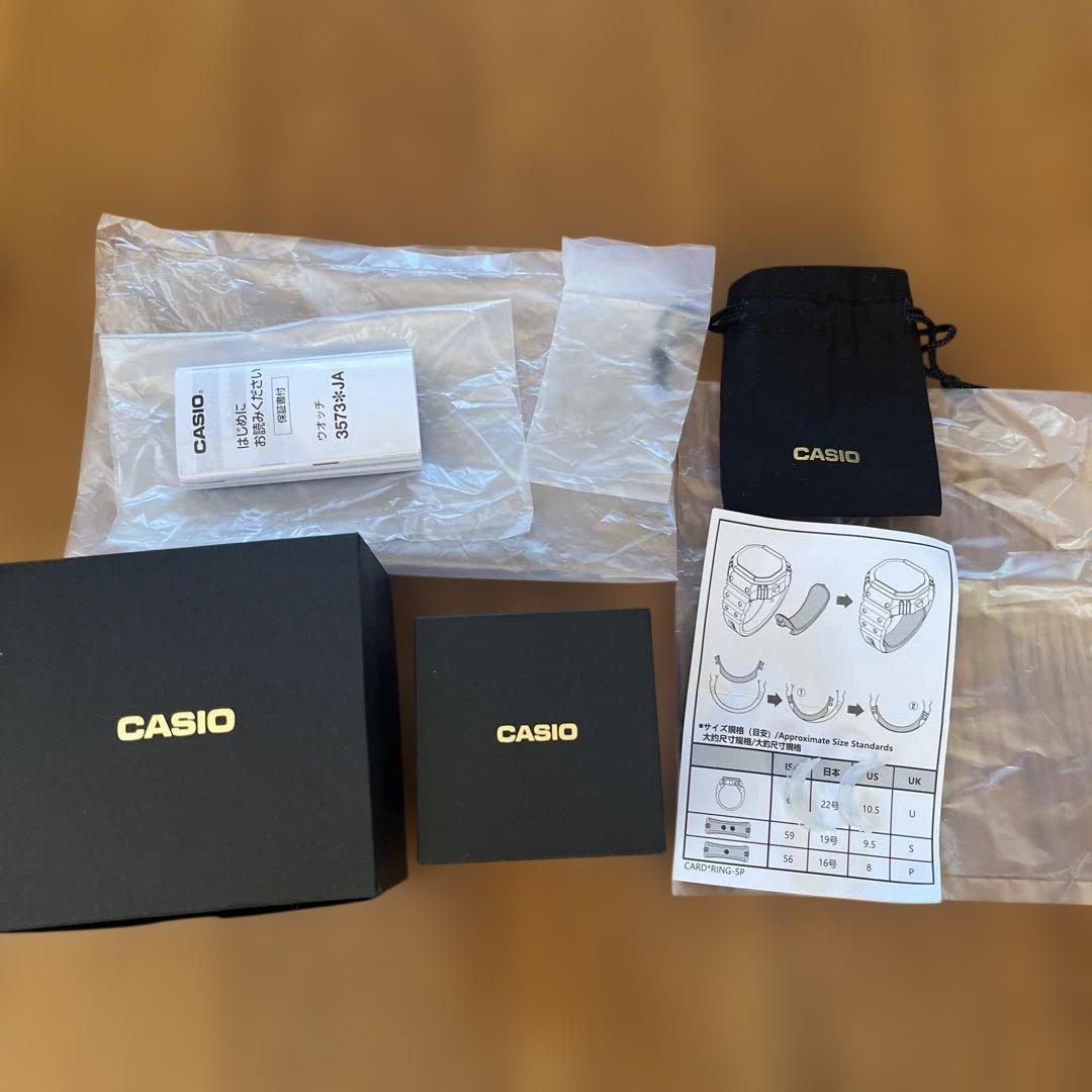 CASIO RING WATCH カシオ CRW-001-1JR G-SHOCK