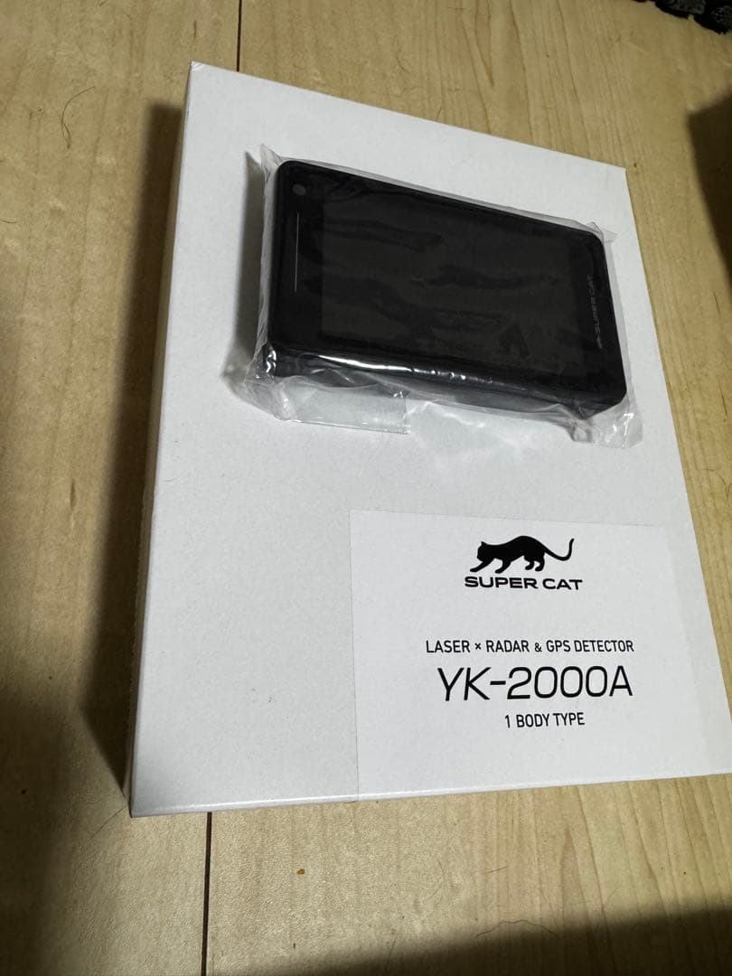 トッシー　SUPER CAT YK-2000A レーダー探知機本体