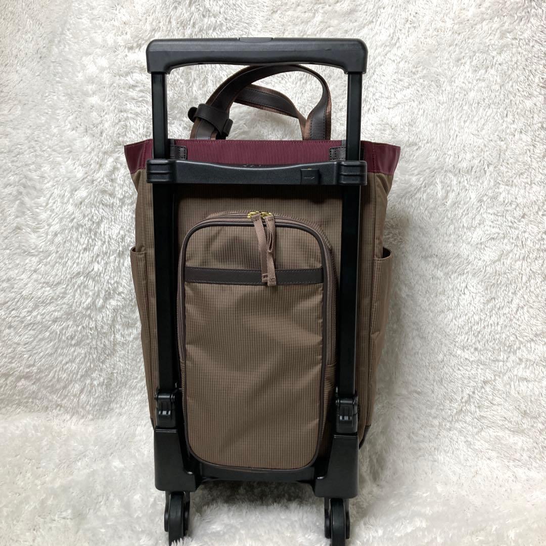 SWANYスワニー キャリーバッグカート　ルバンドミニ　グレージュ