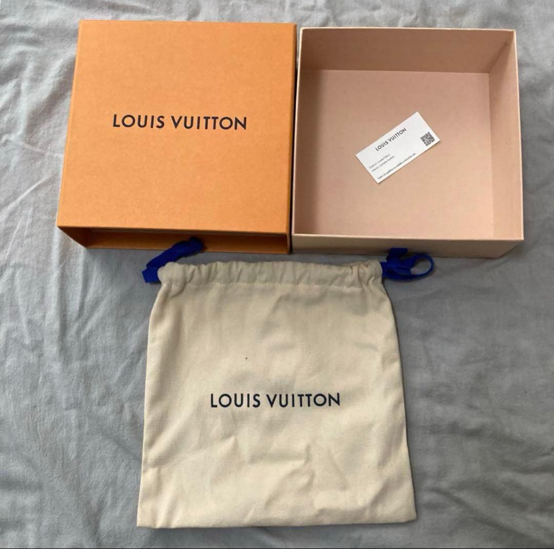 LOUIS VUITTON ダミエパターン　ブラックベルト、シルバーバックル付き