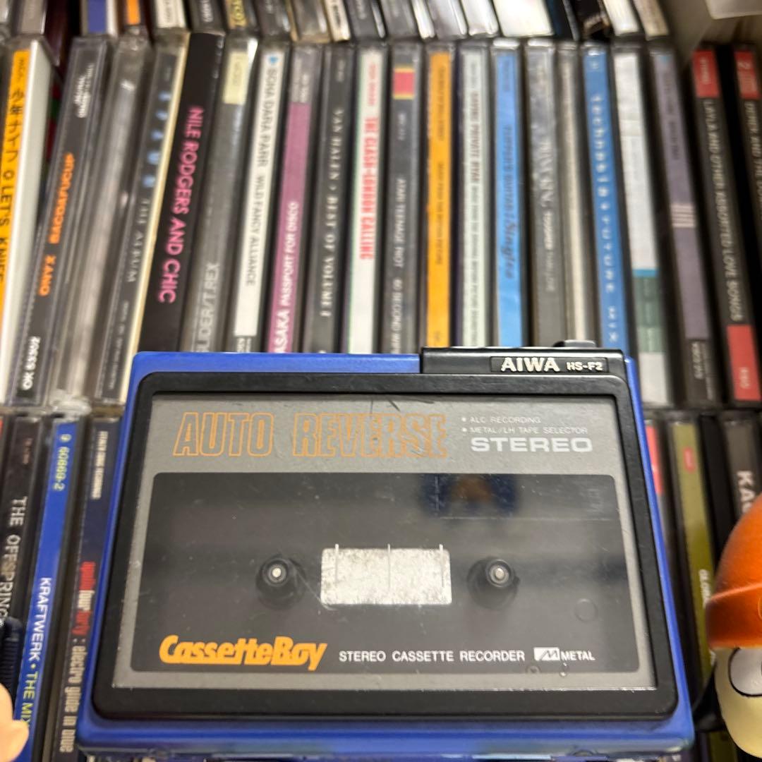 AIWA カセットプレーヤー CassetteBay HS-F2 ジャンク品