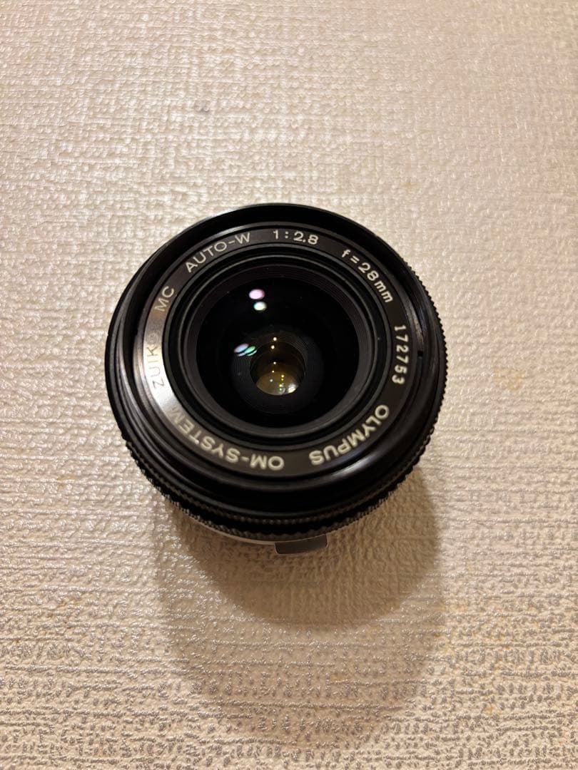 整備品OLYMPUS OM-SYS ZUIKO AUTO-W 28mm f2.8
