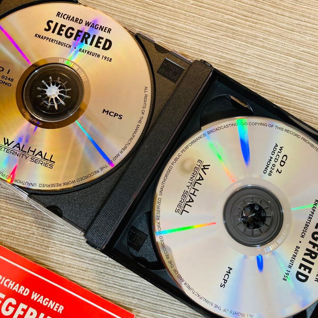 【レア、５８年バイロイト】ニーベルングの指環全曲　クナッパーツブッシュ