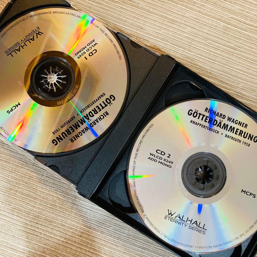 【レア、５８年バイロイト】ニーベルングの指環全曲　クナッパーツブッシュ