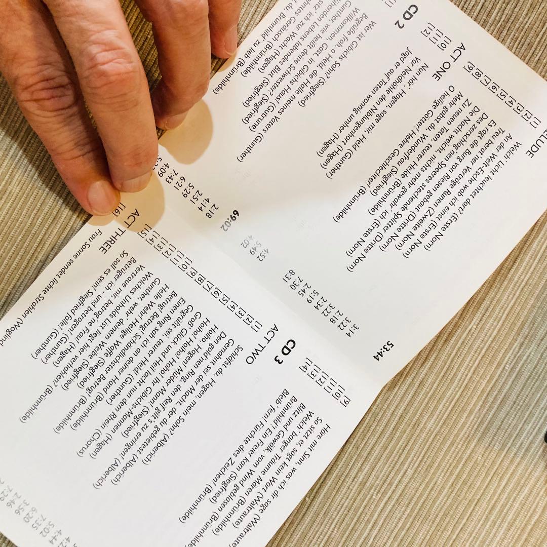 【レア、５８年バイロイト】ニーベルングの指環全曲　クナッパーツブッシュ