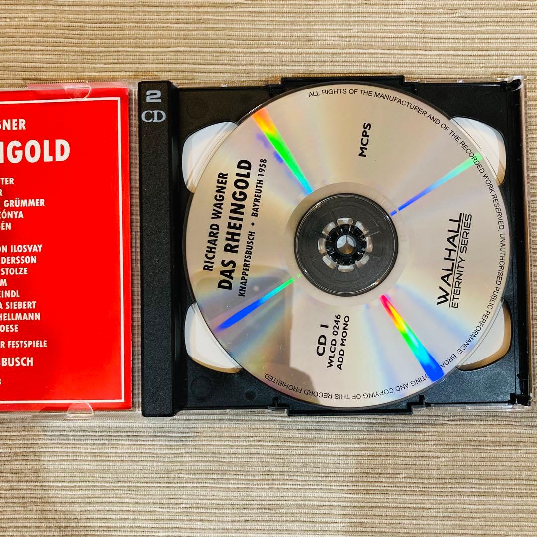 【レア、５８年バイロイト】ニーベルングの指環全曲　クナッパーツブッシュ