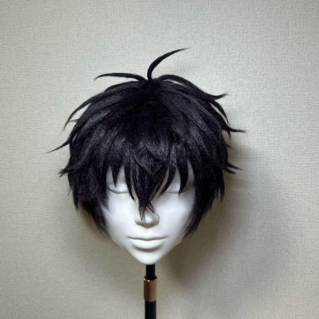 にじさんじ　佐伯イッテツ　コスプレ　ウィッグ　完成品　カットセット済み
