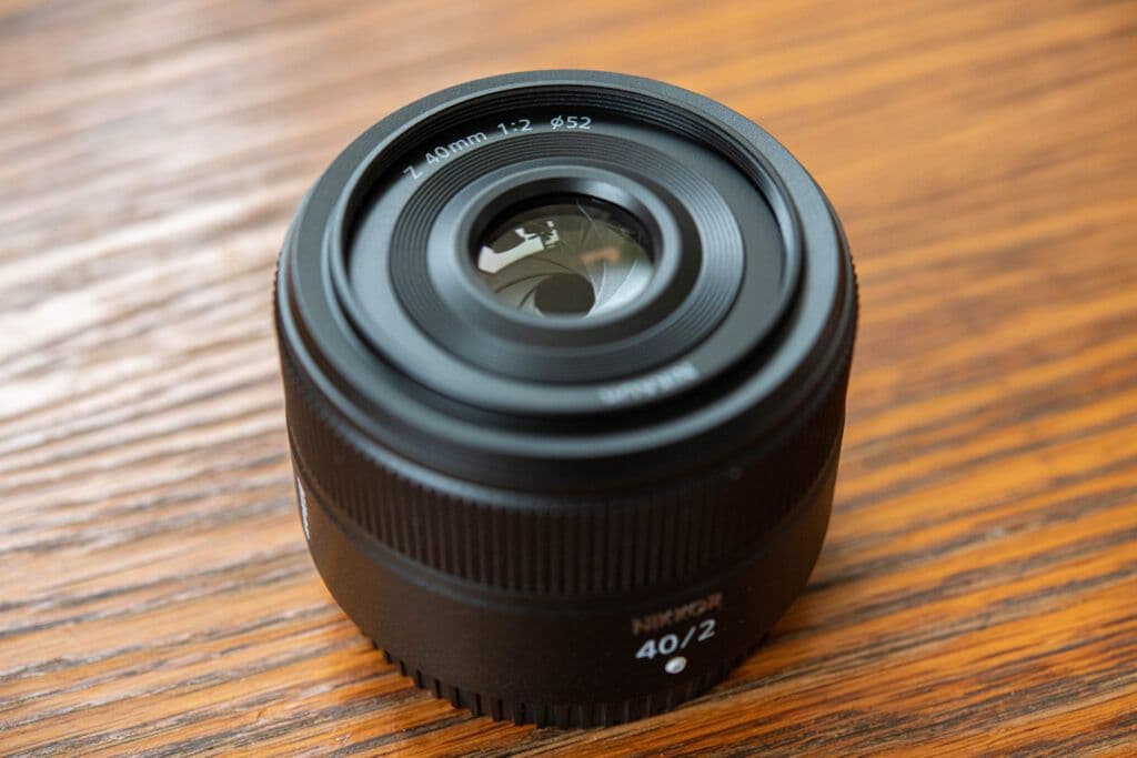 Nikon zマウント　単焦点レンズ 40mm f/2