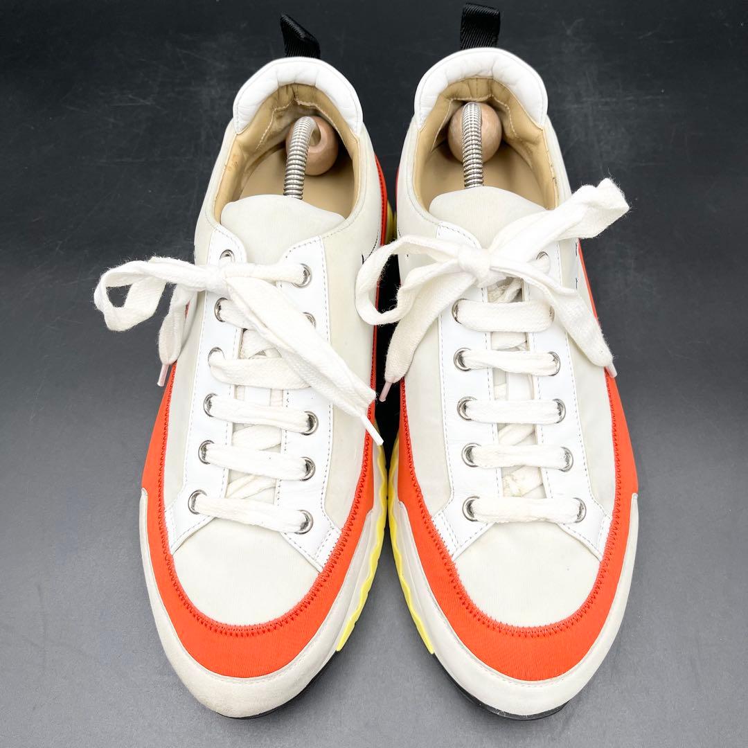 美品✨ エルメス ラピッド Hロゴ メンズ スニーカー