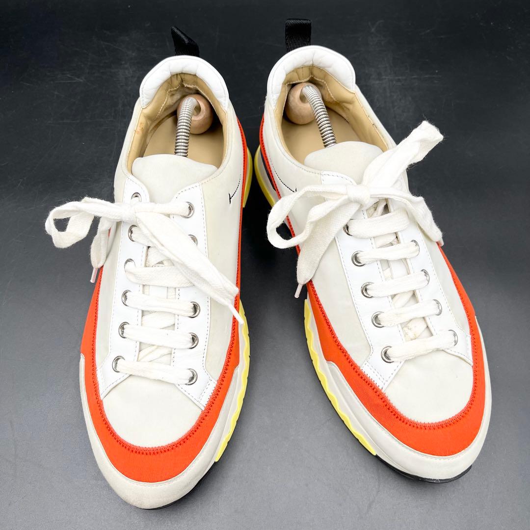 美品✨ エルメス ラピッド Hロゴ メンズ スニーカー