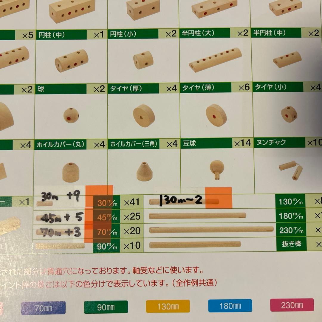 【T.tokyoさま専用】家庭保育園「ゲーテのくみ木」セット