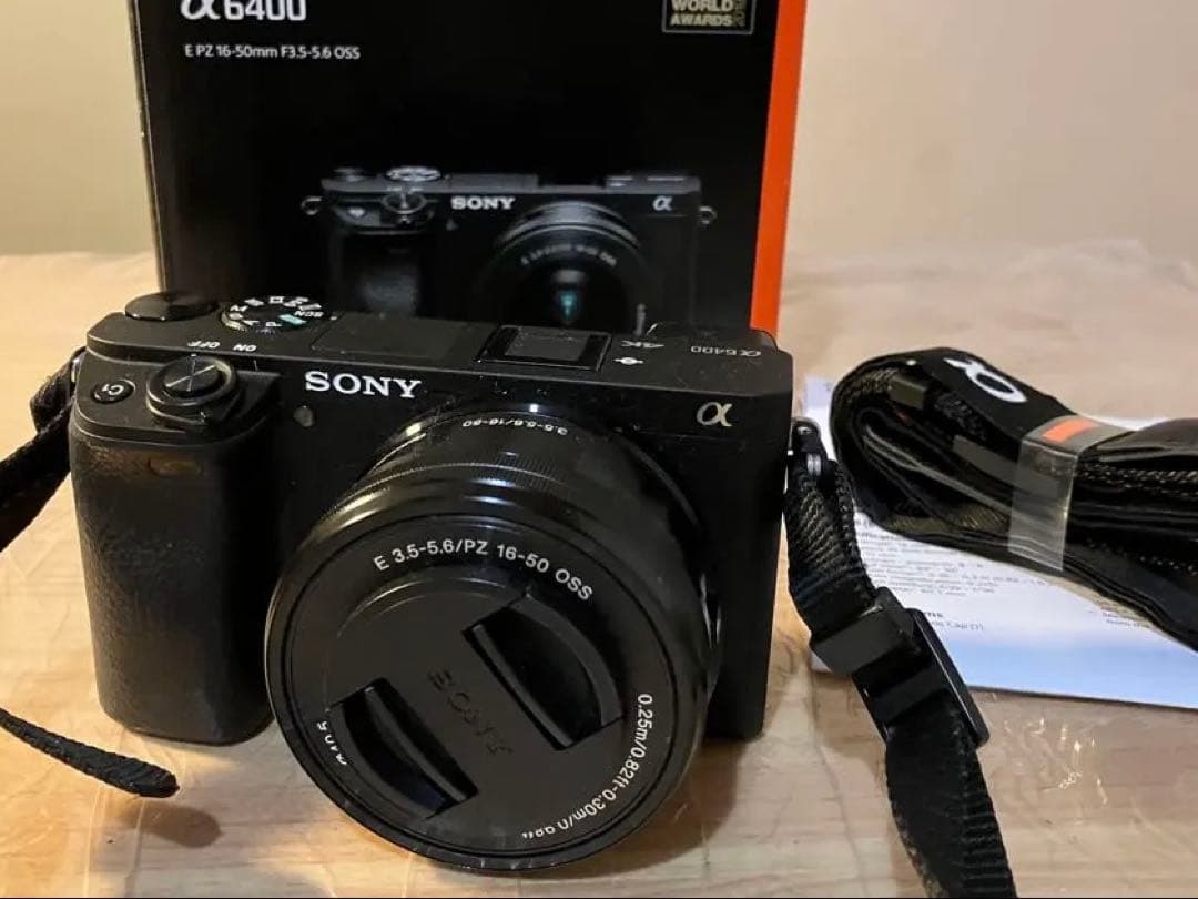 [極美品] Sony α6400 ミラーレス一眼 ブラック