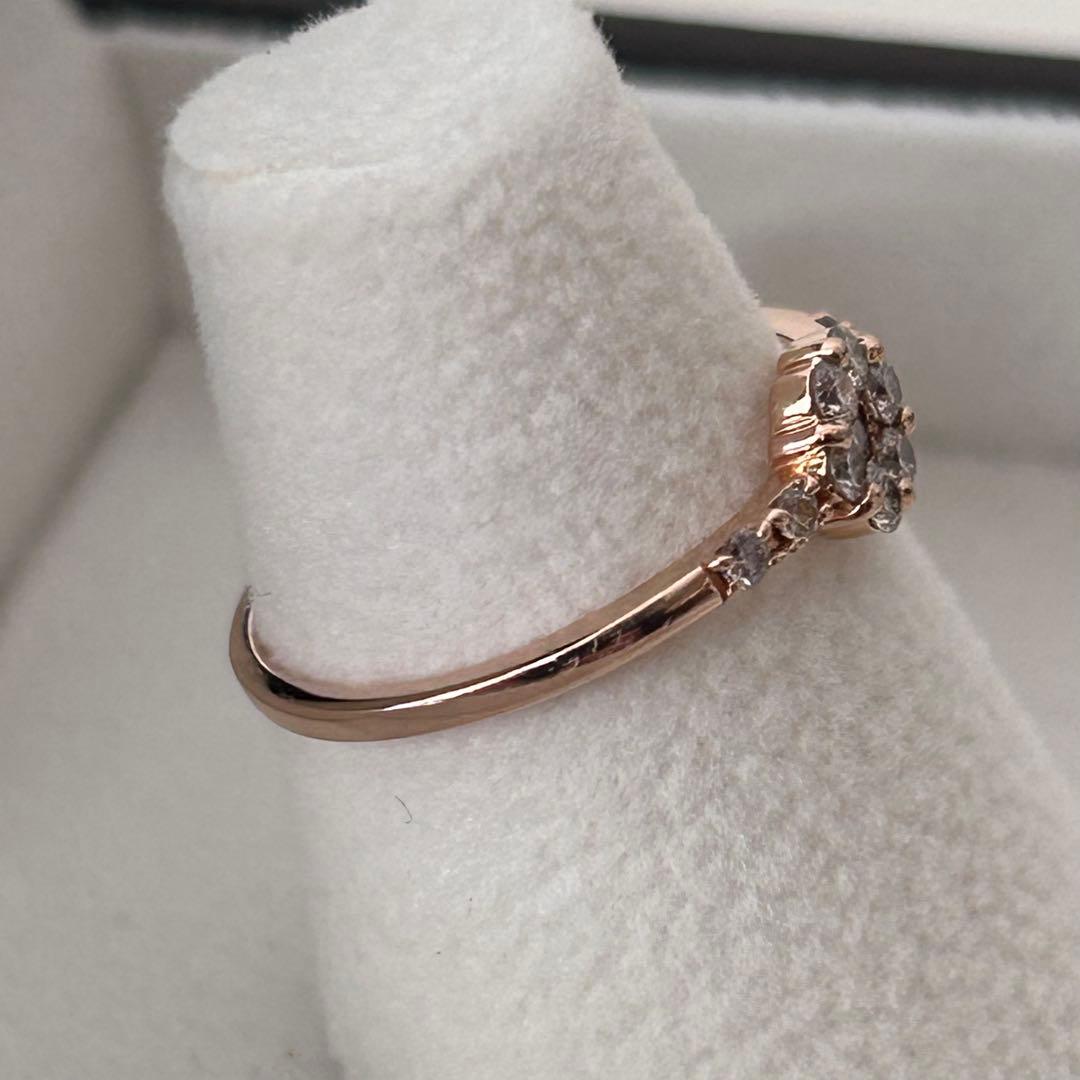 エステール ダイヤモンド リング K10 10金 指輪