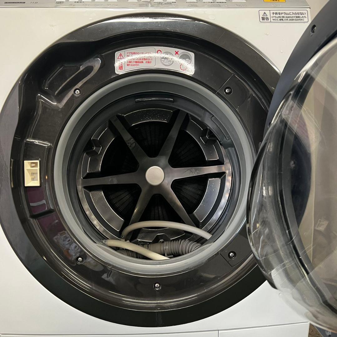 136 ドラム式洗濯機　パナソニック　大容量　11キロ　乾燥　6キロ　設置無料
