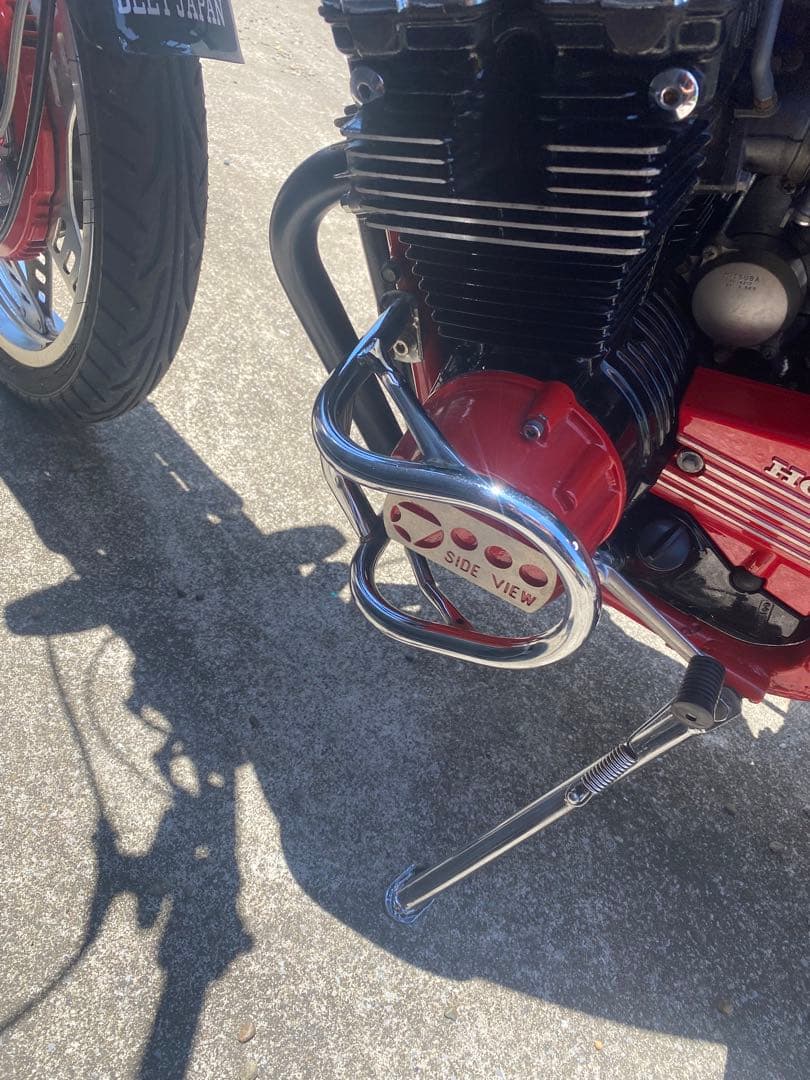 cbx 400 f マーシャルライト　エンジンガード