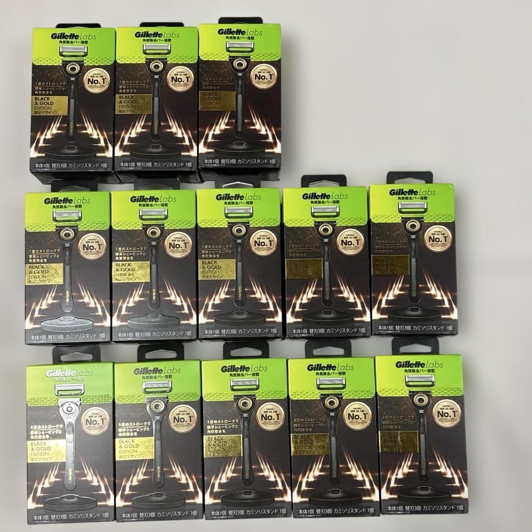 ジレットラボ BLACK&GOLD フュージョンボディ まとめ売り