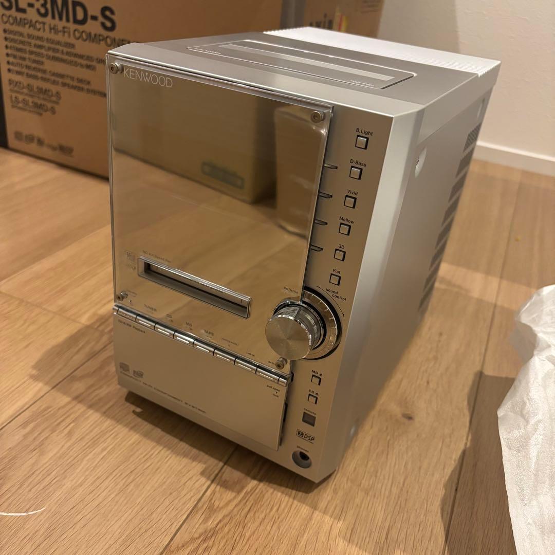 【極美品】KENWOOD SL-3MD-N オーディオコンポ Avino