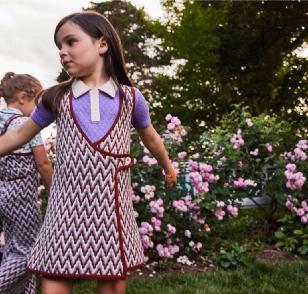新品【misha and puff】jacquard bibi dress 6Y