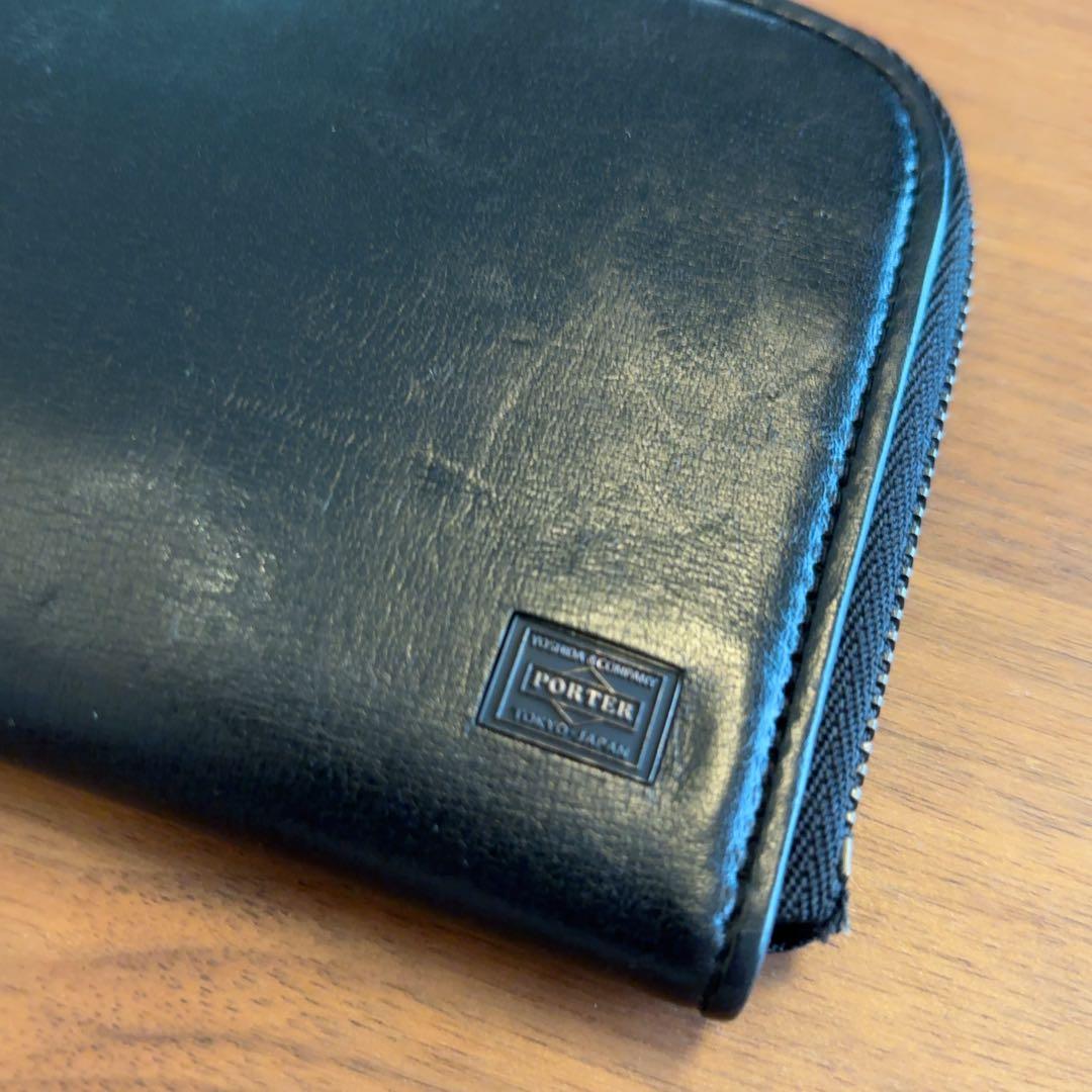 POTER レザーウォレット PLUME