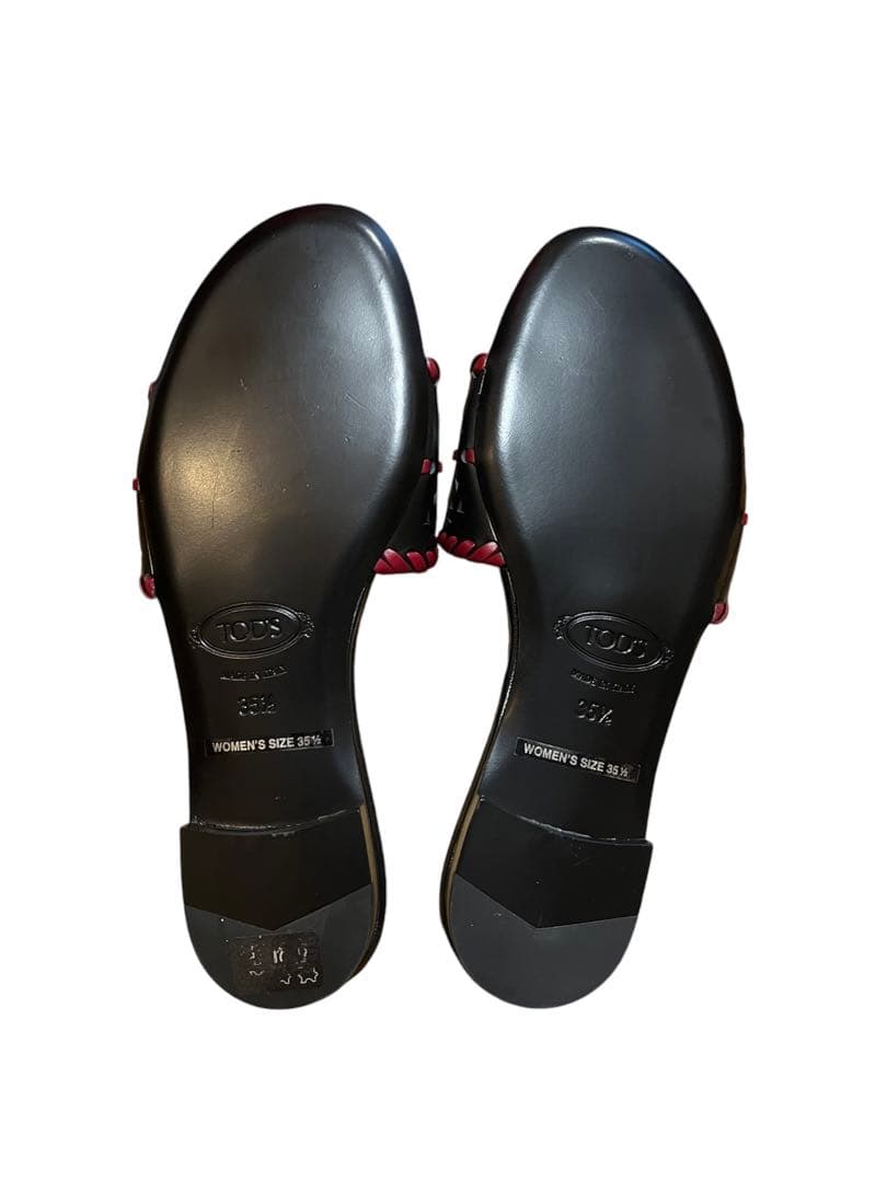 未使用TOD'S (トッズ)フラットサンダル