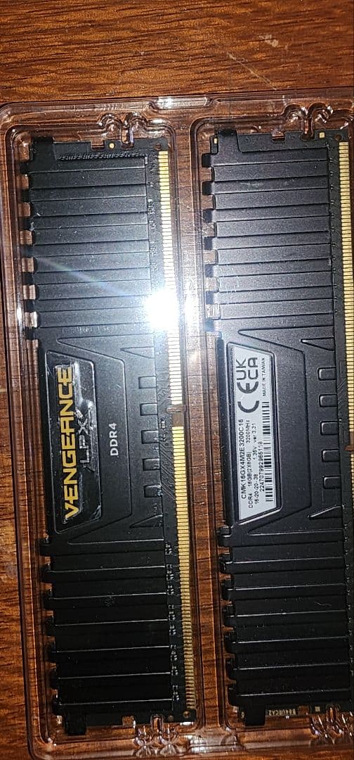 DDR4-PCメモリー　コルセア 全容量32GB 3200MH