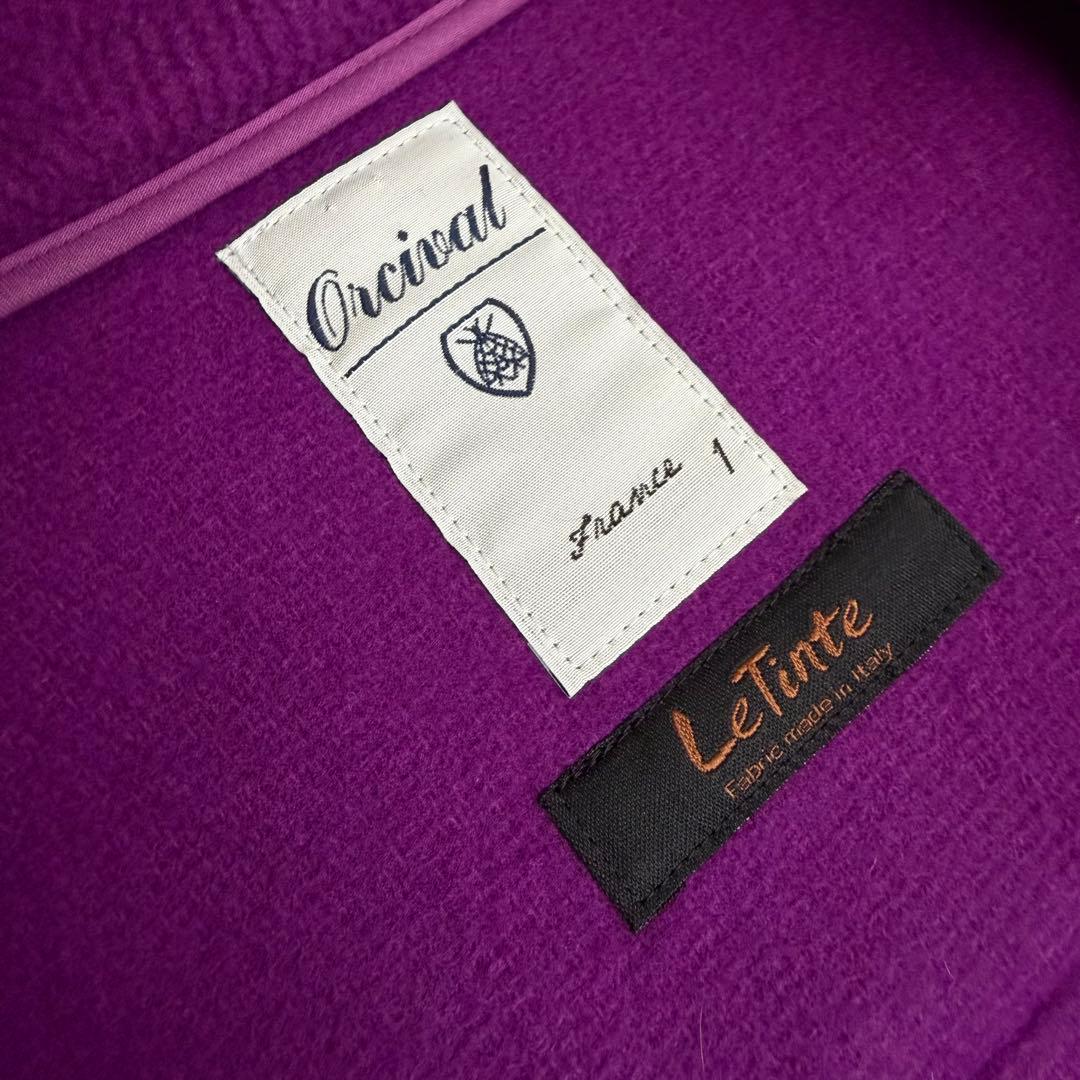 オーシバル ♡ ダッフルコート パープル 紫