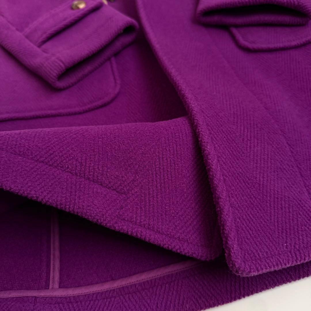 オーシバル ♡ ダッフルコート パープル 紫