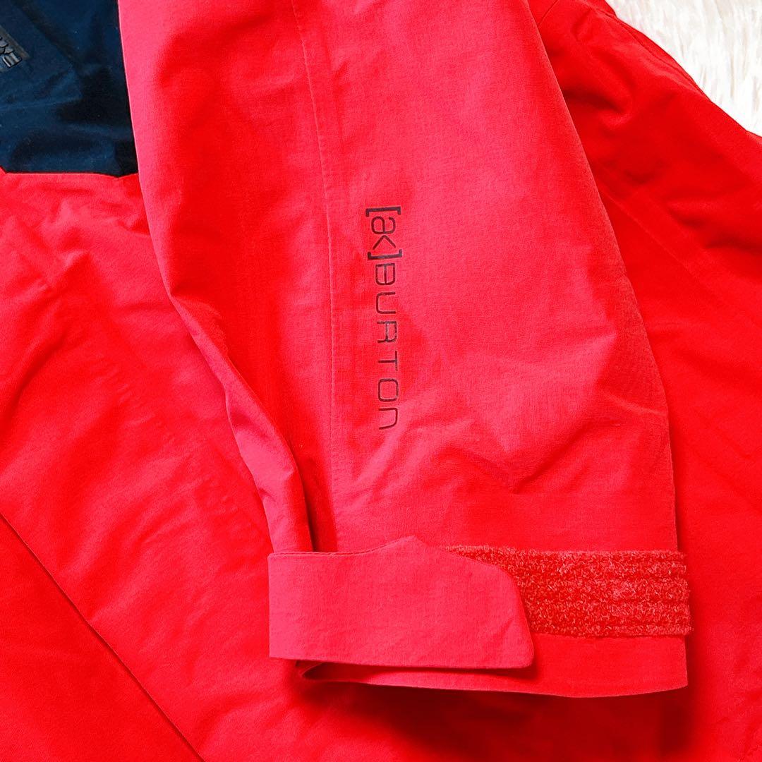 バートン BURTON AK ゴアテックス スノボウェア　M　レッド