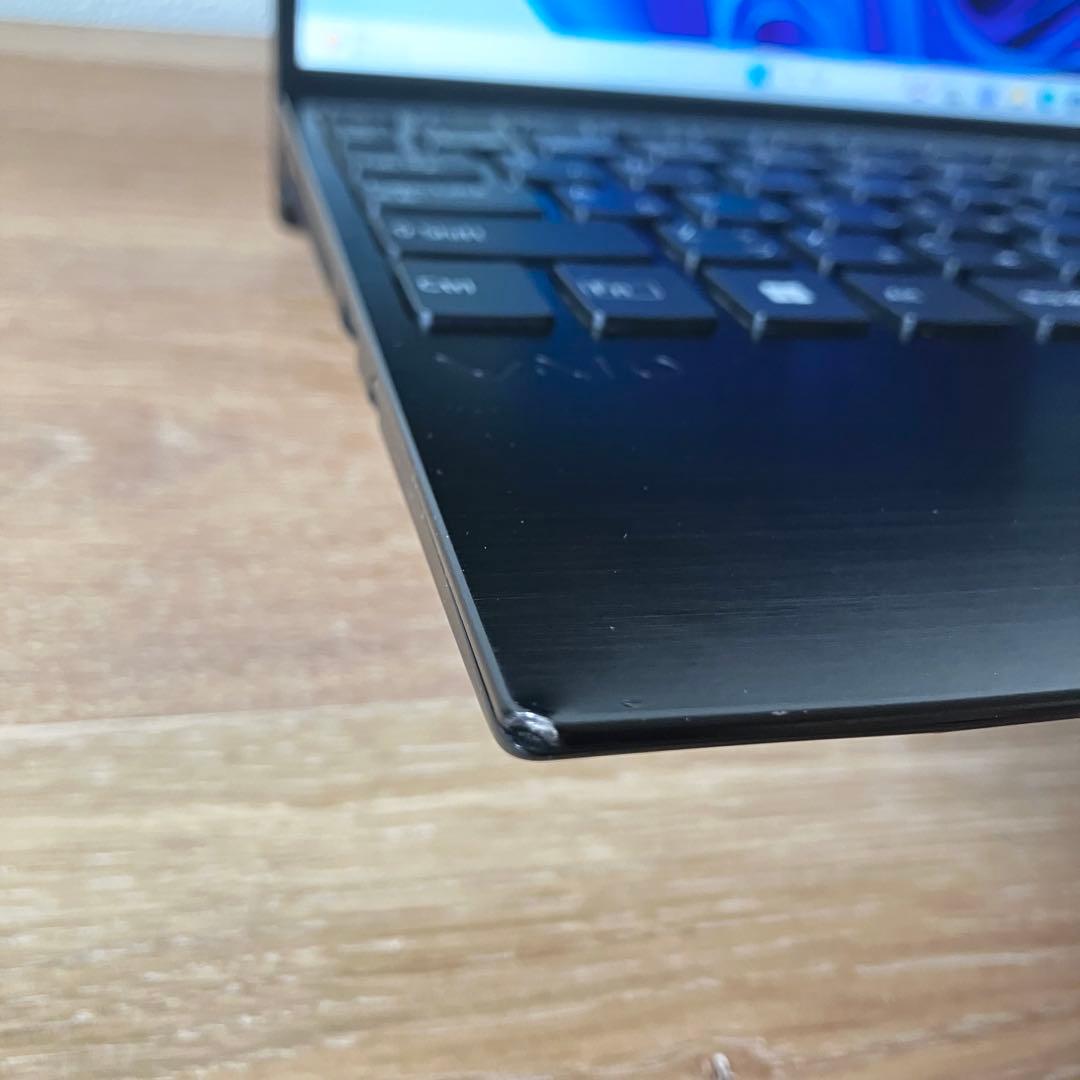 バッテリー良好/16G/VAIO/i7/SSD/Win11/黒/ノートパソコン