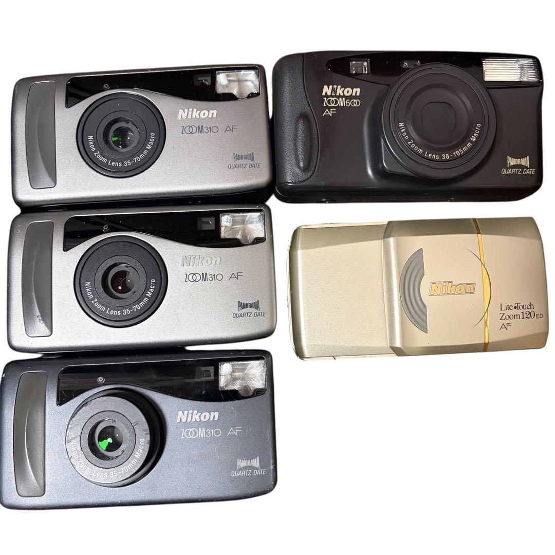 ニコンコンパクトカメラ まとめ売り8台 ZOOM 300/310/500など