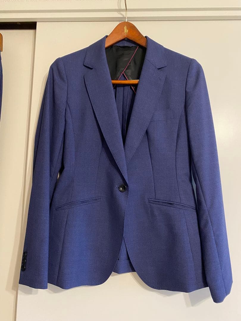 洋服の青山 HILTON 極美品イタリア高級スーツXL 13号 入学式 入園式