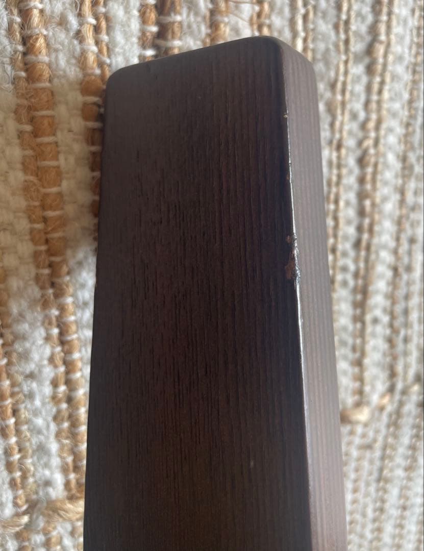 【廃盤品】無印良品タモ材 楕円形こたつ MJ-KDF1340/DB