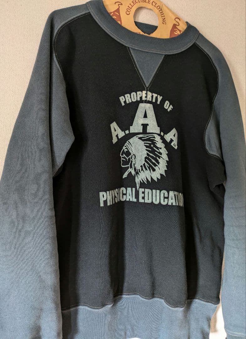 クッシュマン　フリーダムトゥトーンスエット　サイズ XL