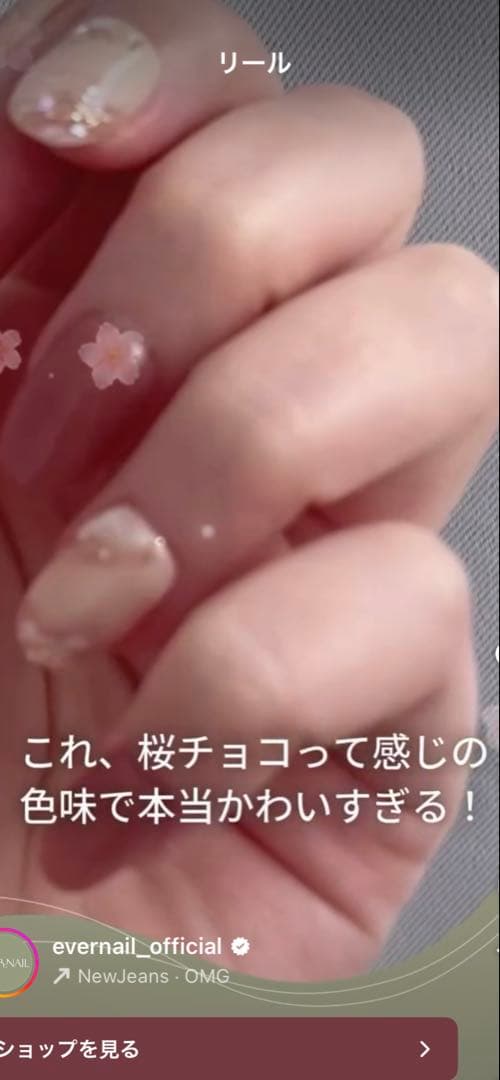 EVERNAIL Nuance No.030 ネイルチップ