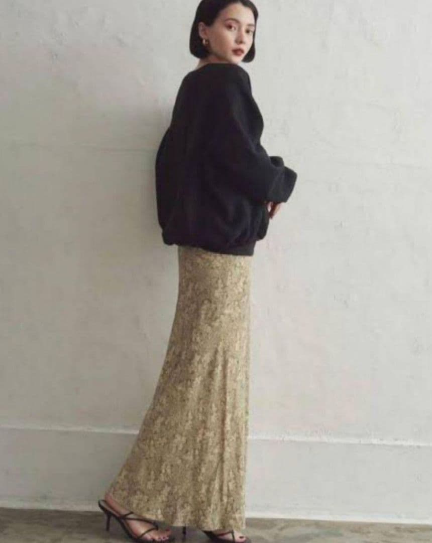 k*m様 エディットフォールル　ヴィンテージプリント マーメイドスカート