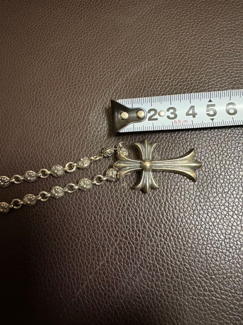 クロス　クロスボール　ネックレス シルバー925