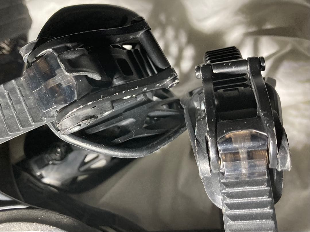 値下！カーボンハイバック高反応！SALOMON クォンタムバインディングMサイズ