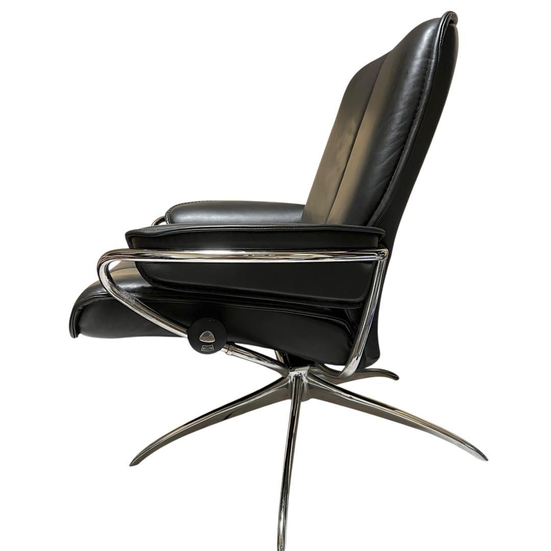 EKORNES Stressless ローバックチェア シティ　オットマン別売