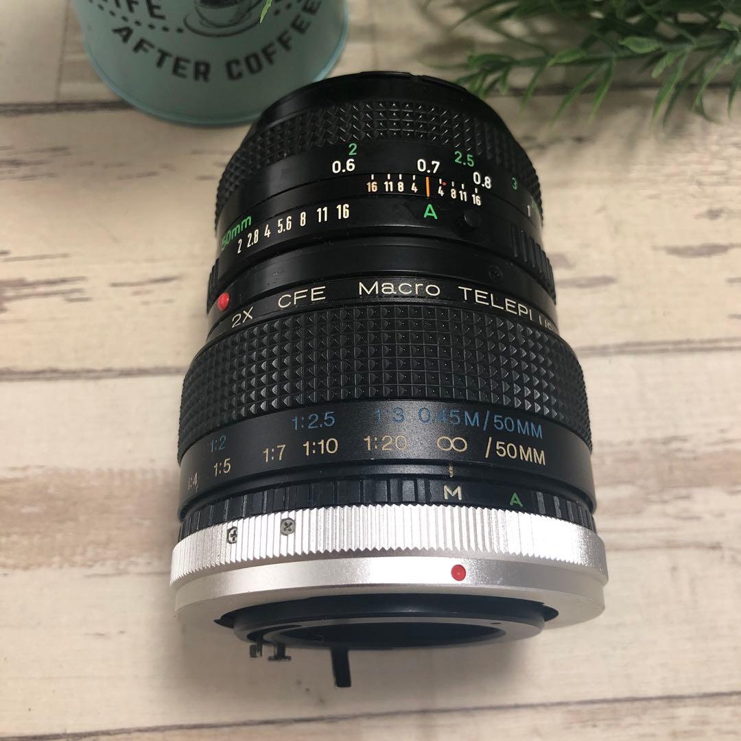 CANON LENS FD 50mm F2 単焦点レンズ