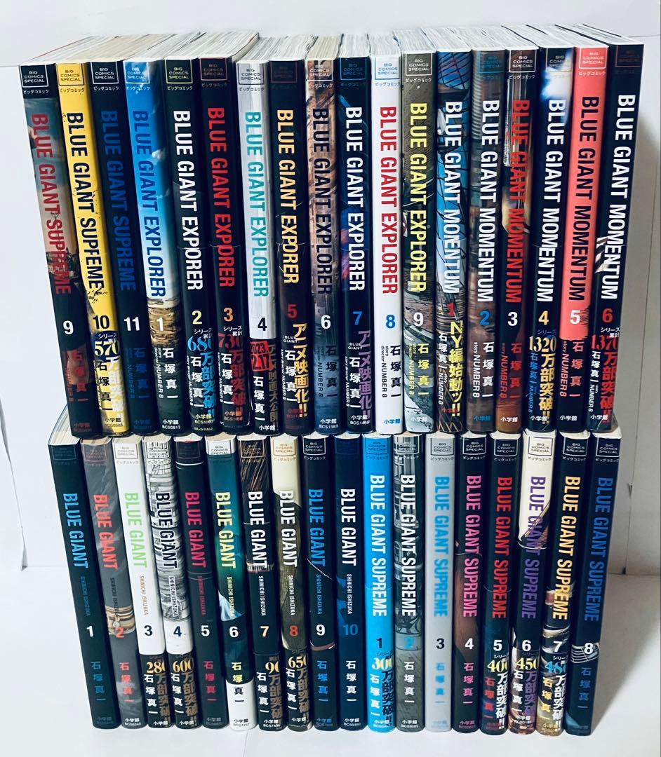 BLUE GIANT ブルージャイアント　全巻セット　合計36冊